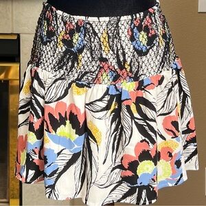 FREE PEOPLE..L.A Nights High Waist Floral Skirt